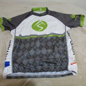 Primal Men's Cycling Quarter-Zip Short Sleeve Jersey Size XL  (B)